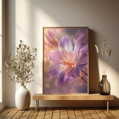 Whispering Petals | Wooden Framed Poster