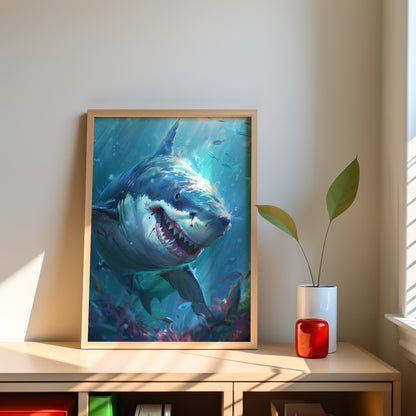 Majesty of the Depths | Metal Framed Poster