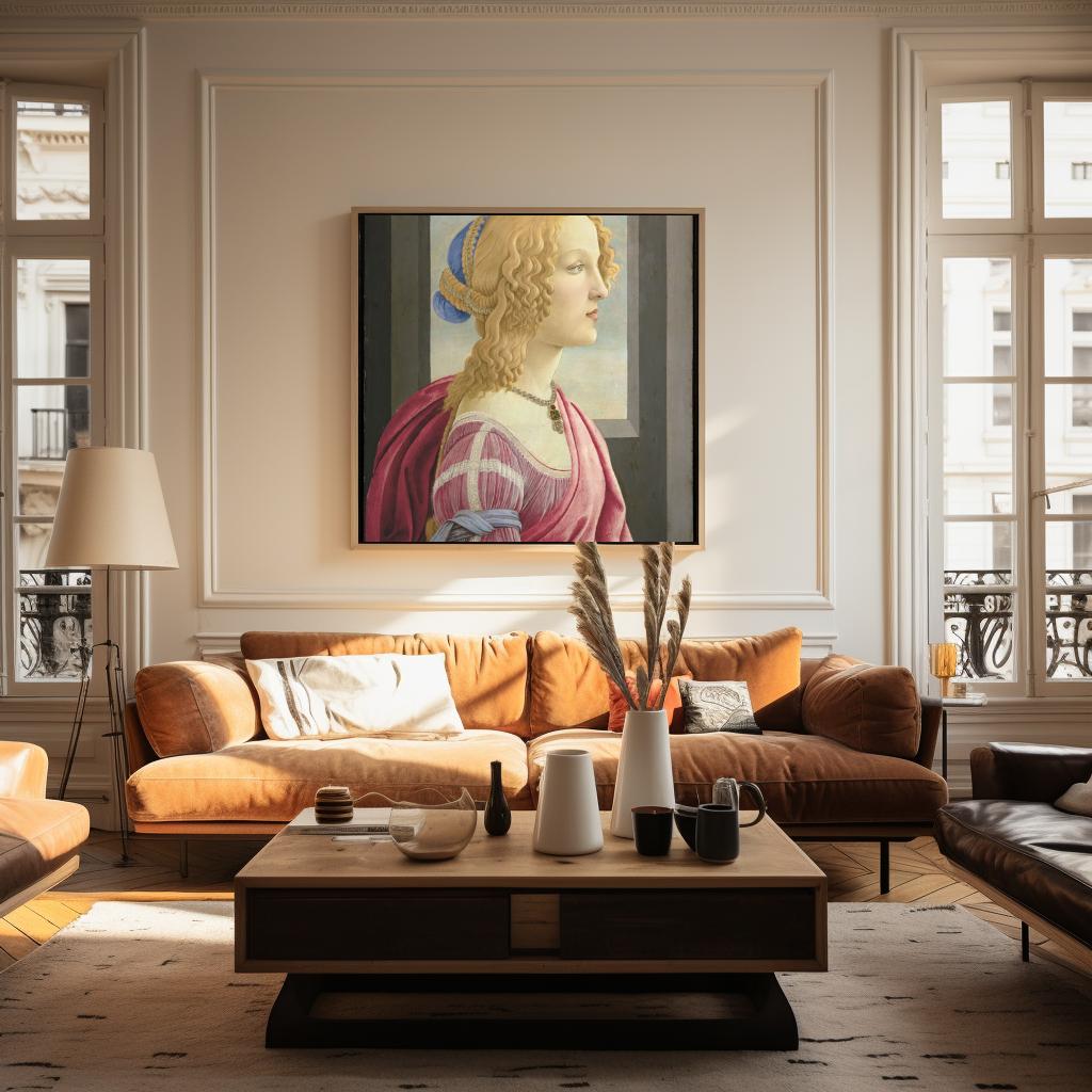 La Bella Simonetta | Acrylic Print