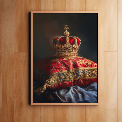 Crown of Elegance | Metal Framed Poster