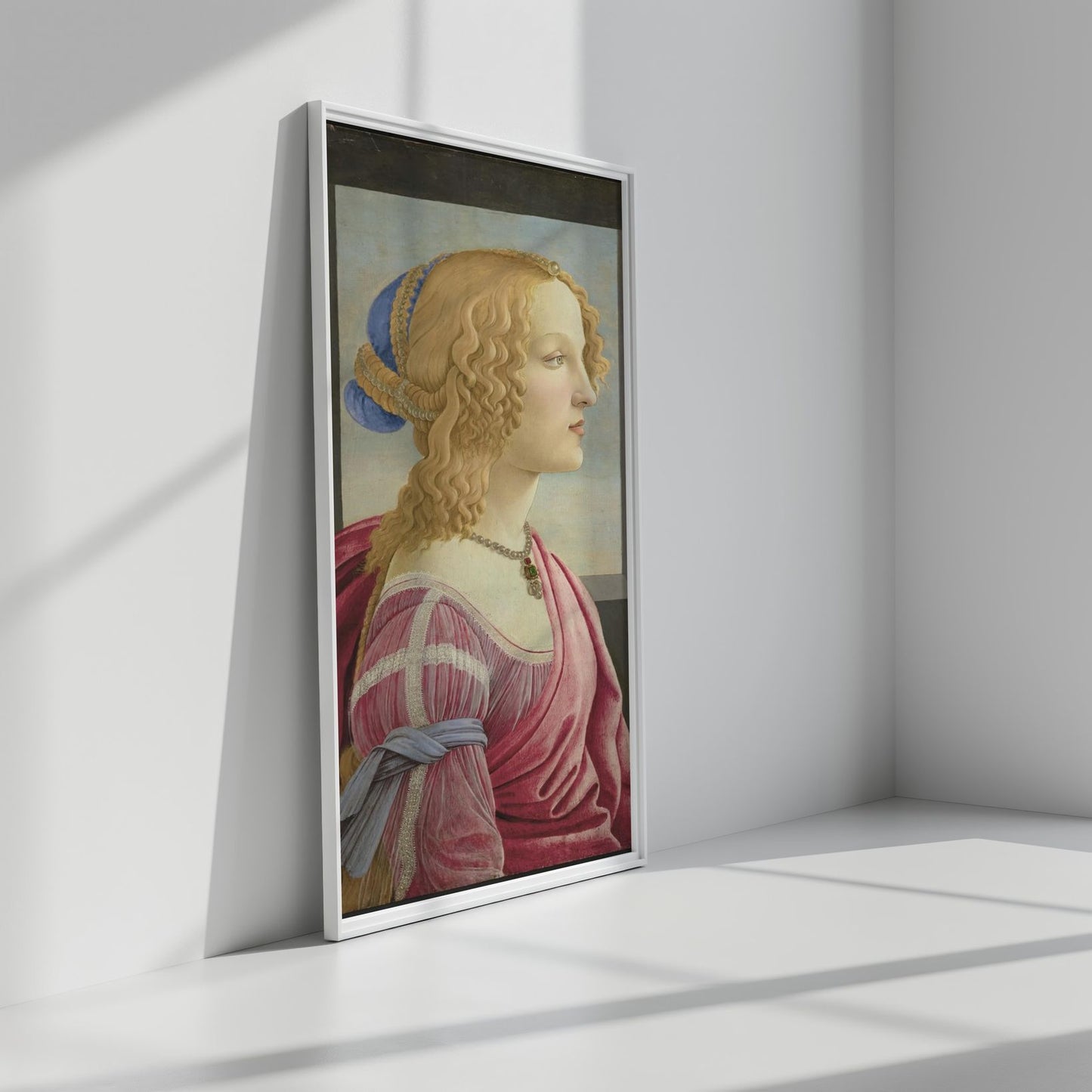 La Bella Simonetta | Brushed Aluminum Print