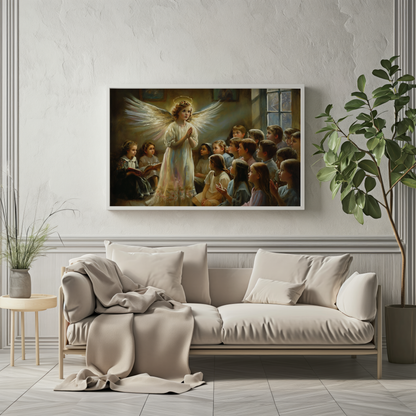 Heavenly Harmony | Wooden Framed Poster