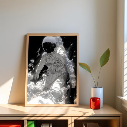 Odyssey of the Void | Wooden Framed Poster