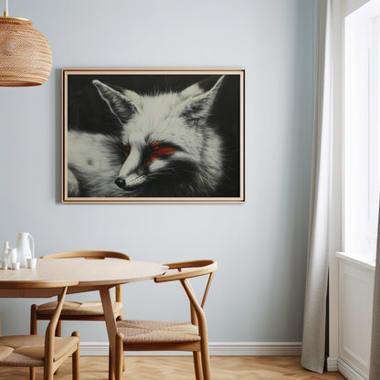 Gaze of the Mystic | Premium Wooden Framed Poster