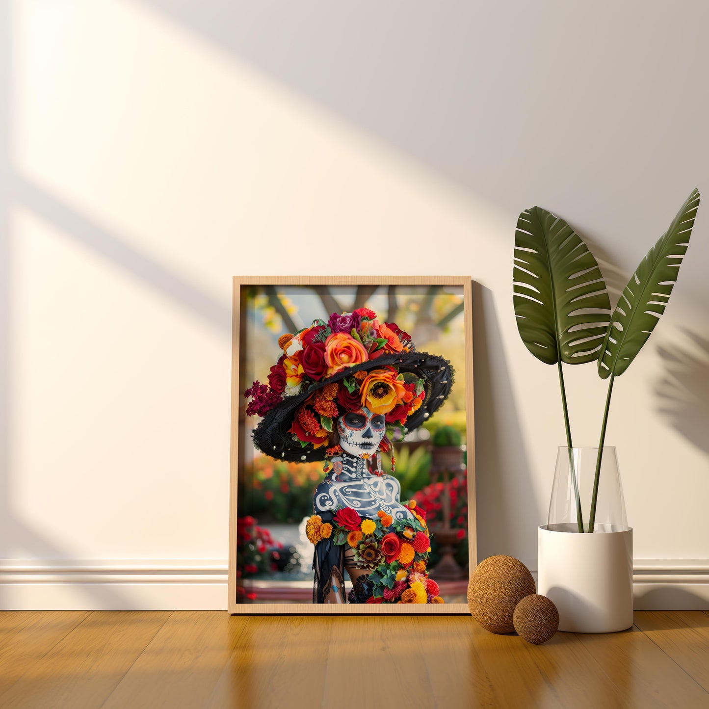 Eternal Blossom Gala | Premium Wooden Framed Poster