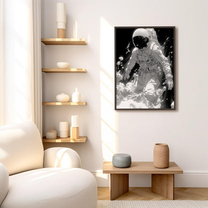 Odyssey of the Void | Brushed Aluminum Print