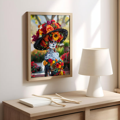 Eternal Blossom Gala | Premium Wooden Framed Poster