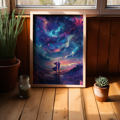 Cosmic Dance of Affinity | Canvas