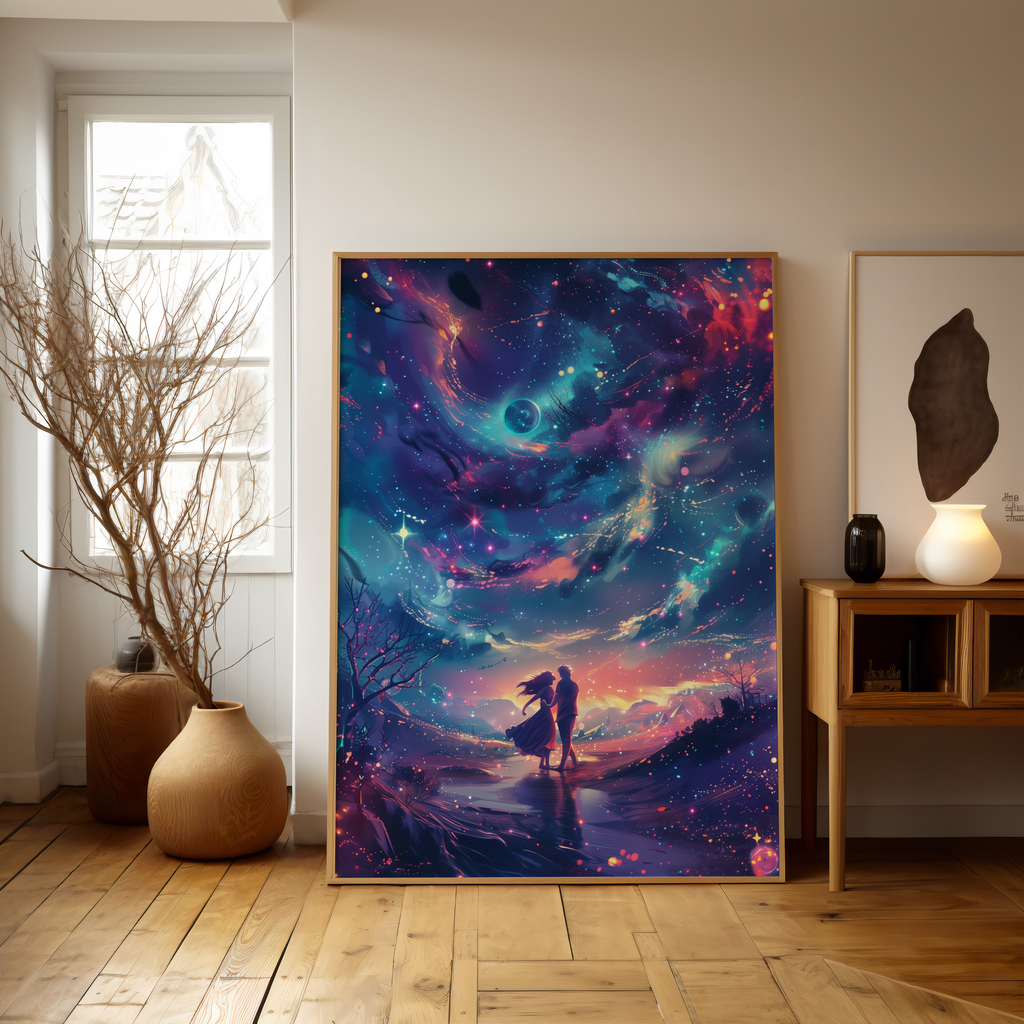 Cosmic Dance of Affinity | Canvas