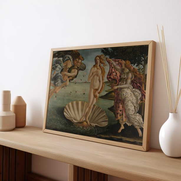 The Birth of Venus | Premium Wooden Framed Poster