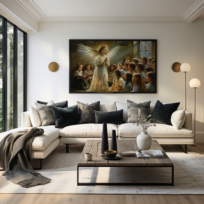 Heavenly Harmony | Brushed Aluminum Print