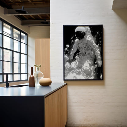 Odyssey of the Void | Brushed Aluminum Print