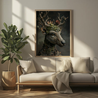 Guardian of the Enchanted Forest | Poster Print