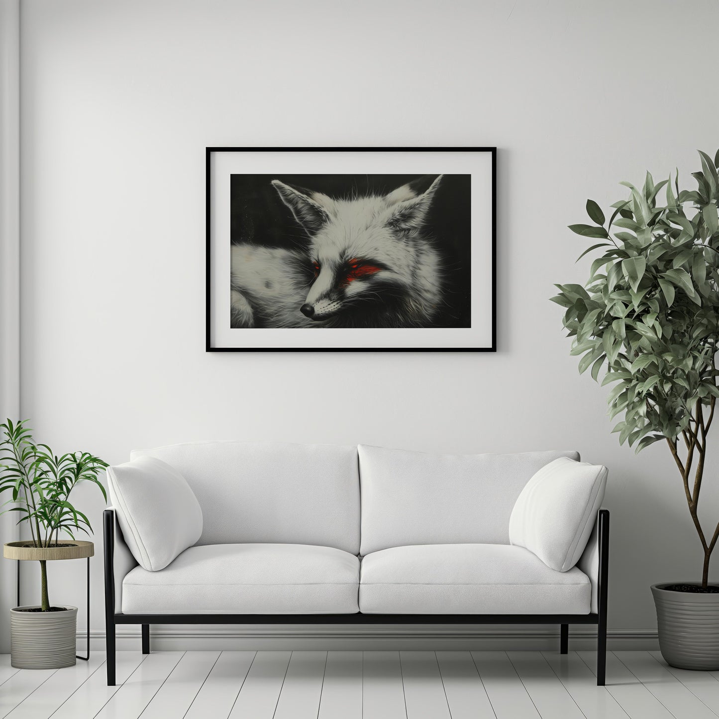 Gaze of the Mystic | Premium Wooden Framed Poster