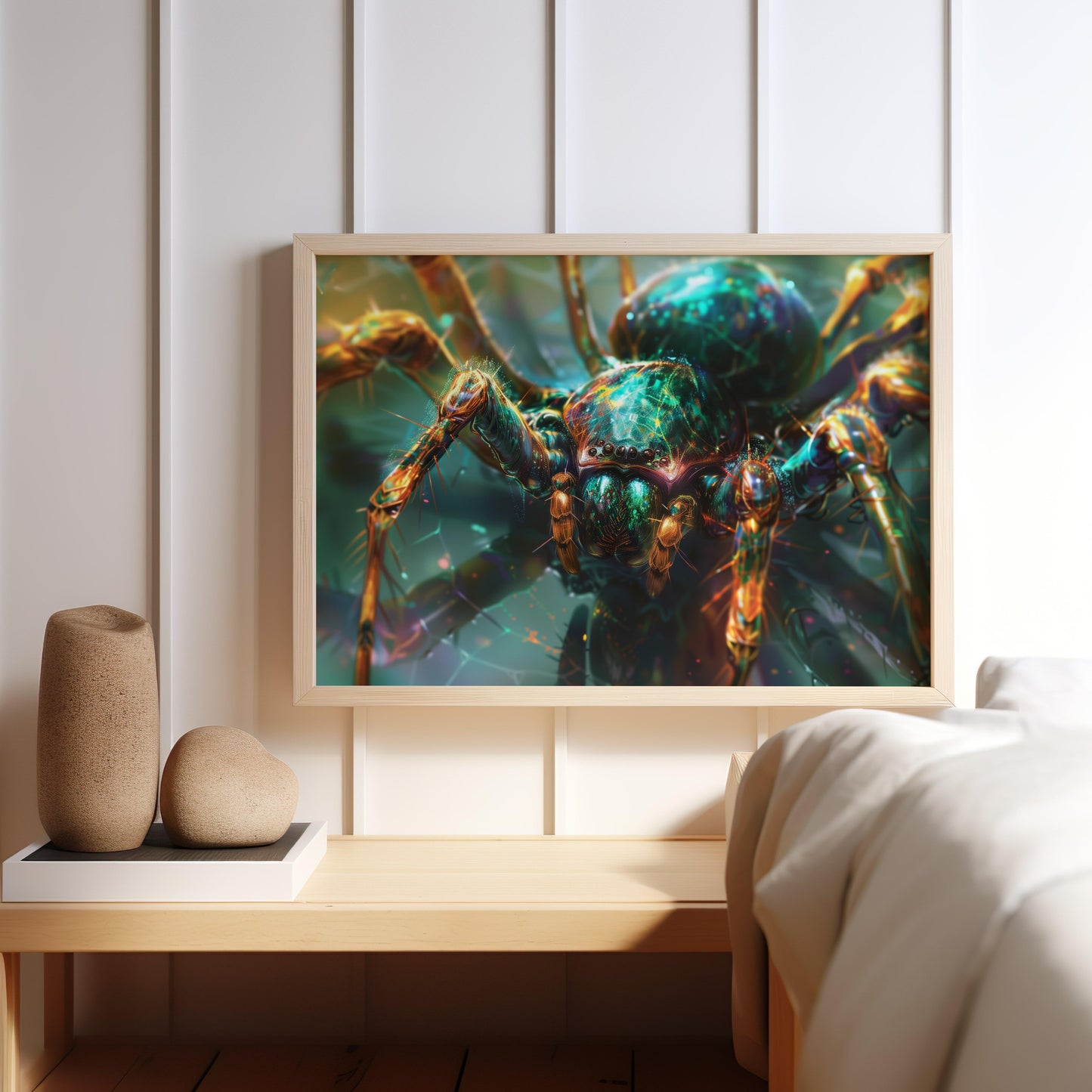 Emerald Enigma | Wooden Framed Poster