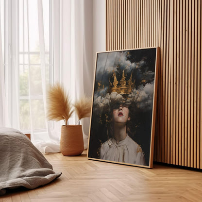 Crowned in Clouds | Brushed Aluminum Print