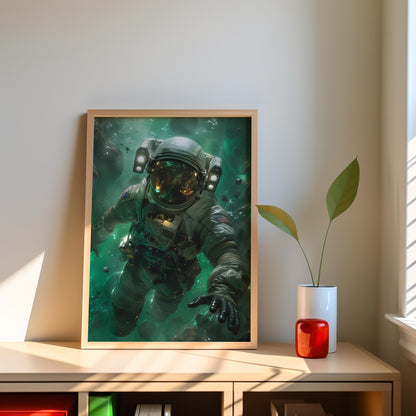 Adrift in the Cosmic Sea | Canvas