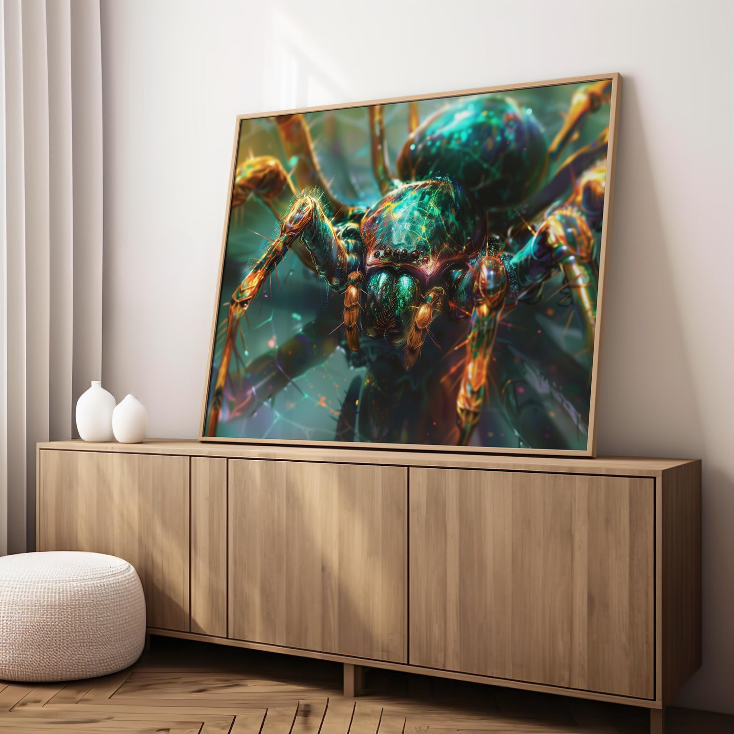 Emerald Enigma | Brushed Aluminum Print