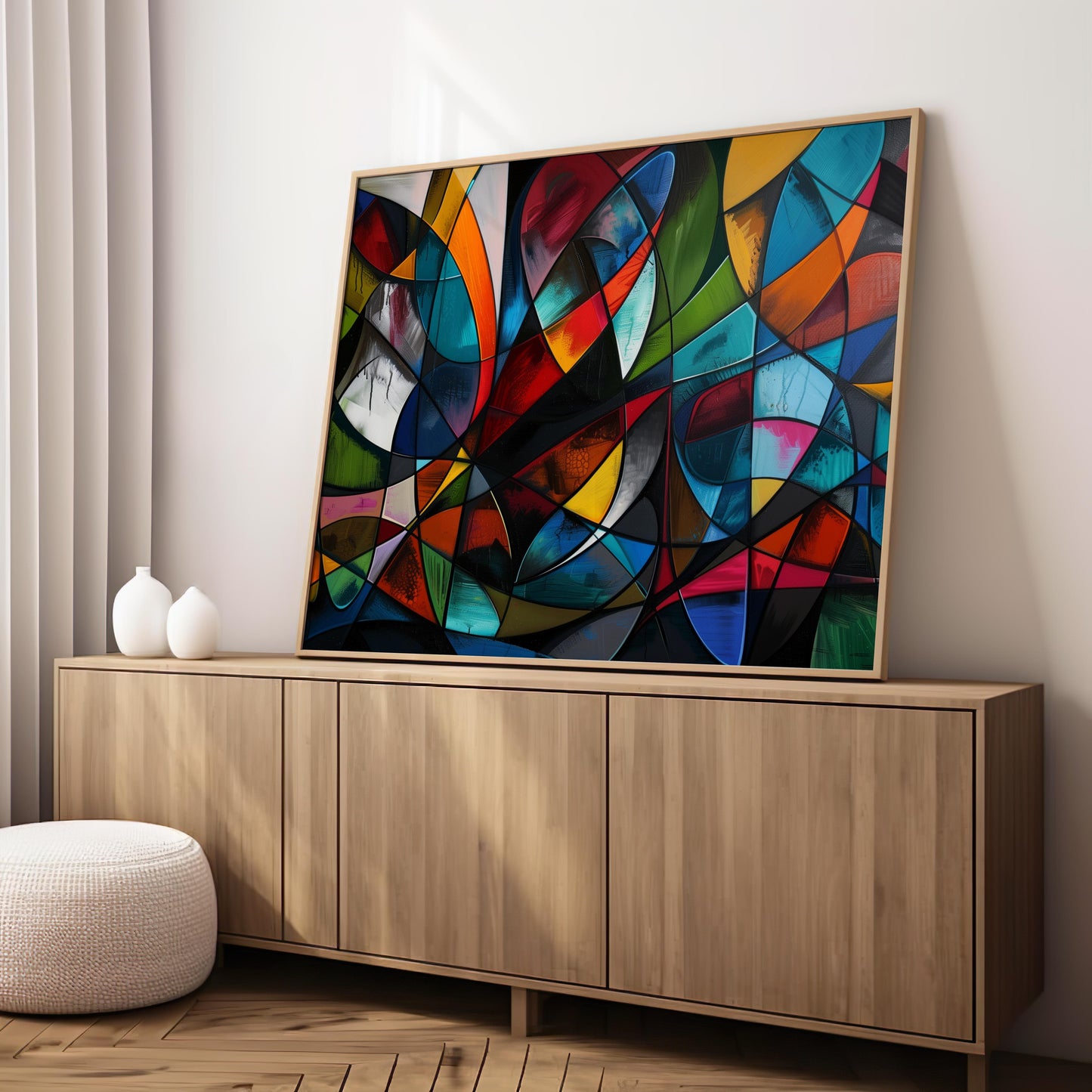 Kaleidoscope Dreamscape | Brushed Aluminum Print