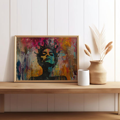 Reign of Colors | Premium Wooden Framed Poster