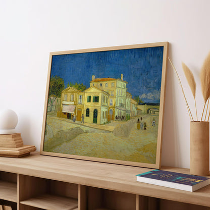 The Yellow House (The Street) | Premium Wooden Framed Poster