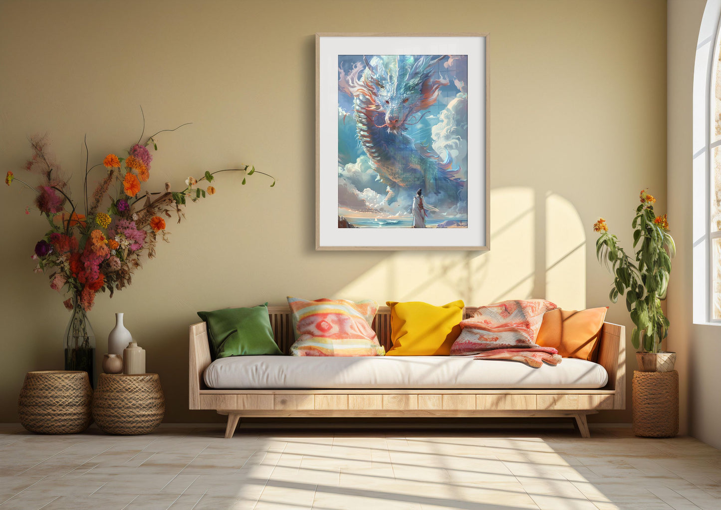 Whisper of the Ancient Tide | Metal Framed Poster