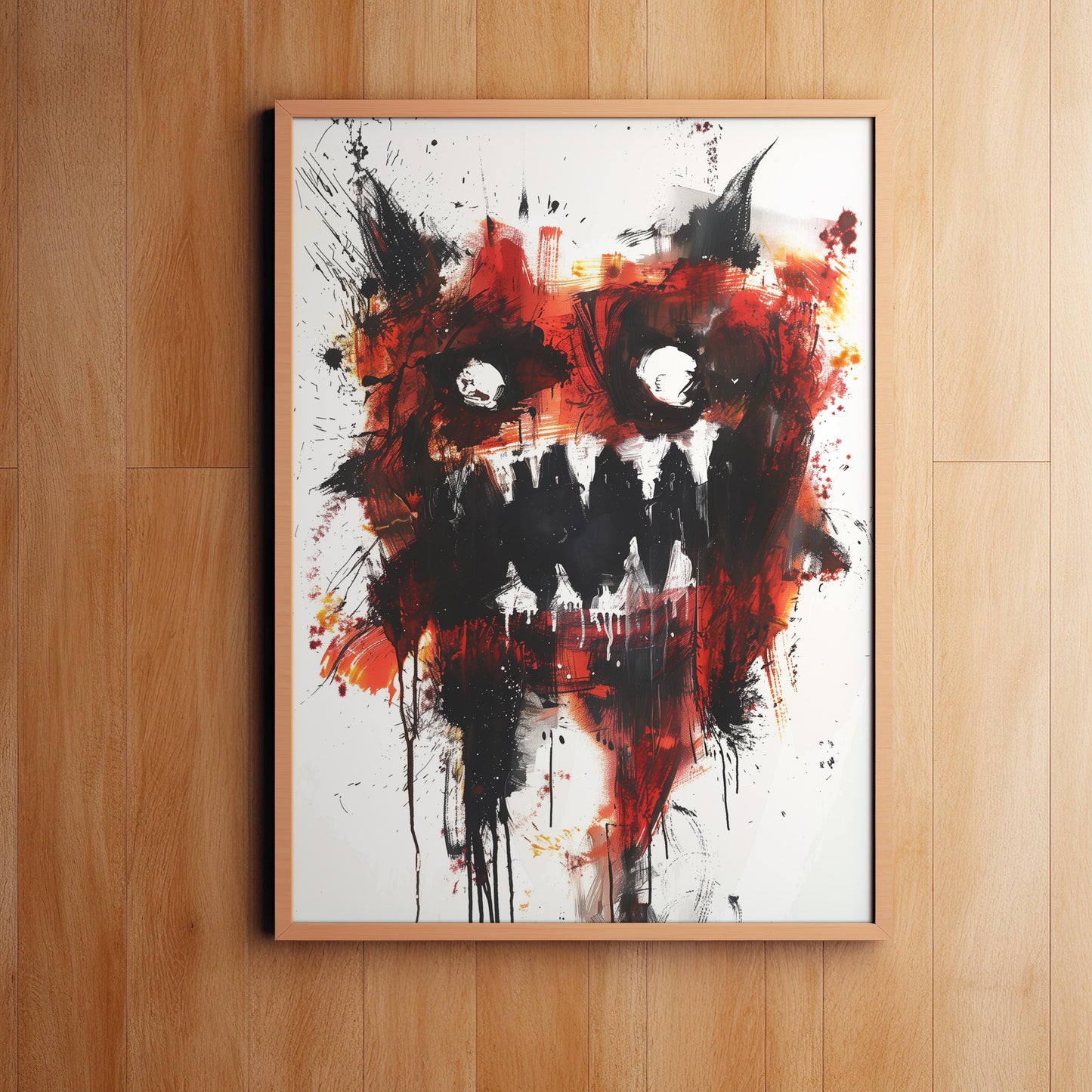 Ethereal Ferocity | Metal Framed Poster