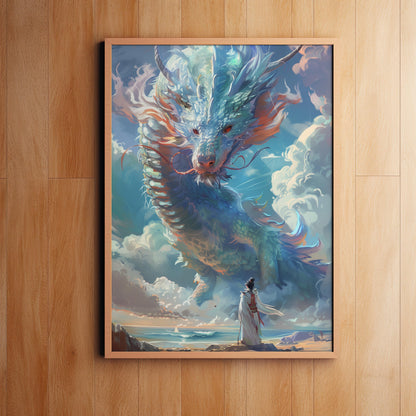 Whisper of the Ancient Tide | Metal Framed Poster