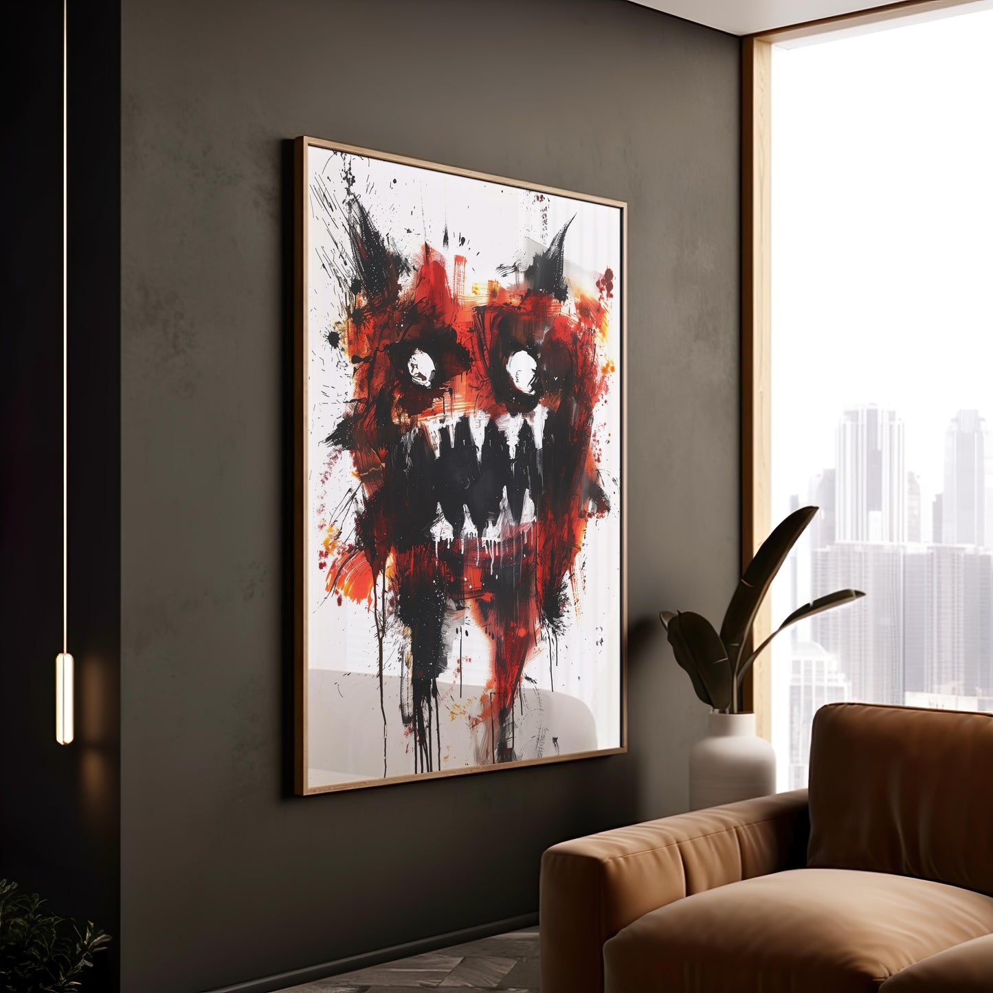 Ethereal Ferocity | Wooden Framed Poster