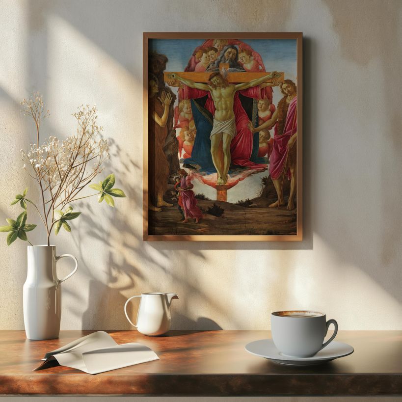 Trinity with Saint Mary Magdalene | Canvas