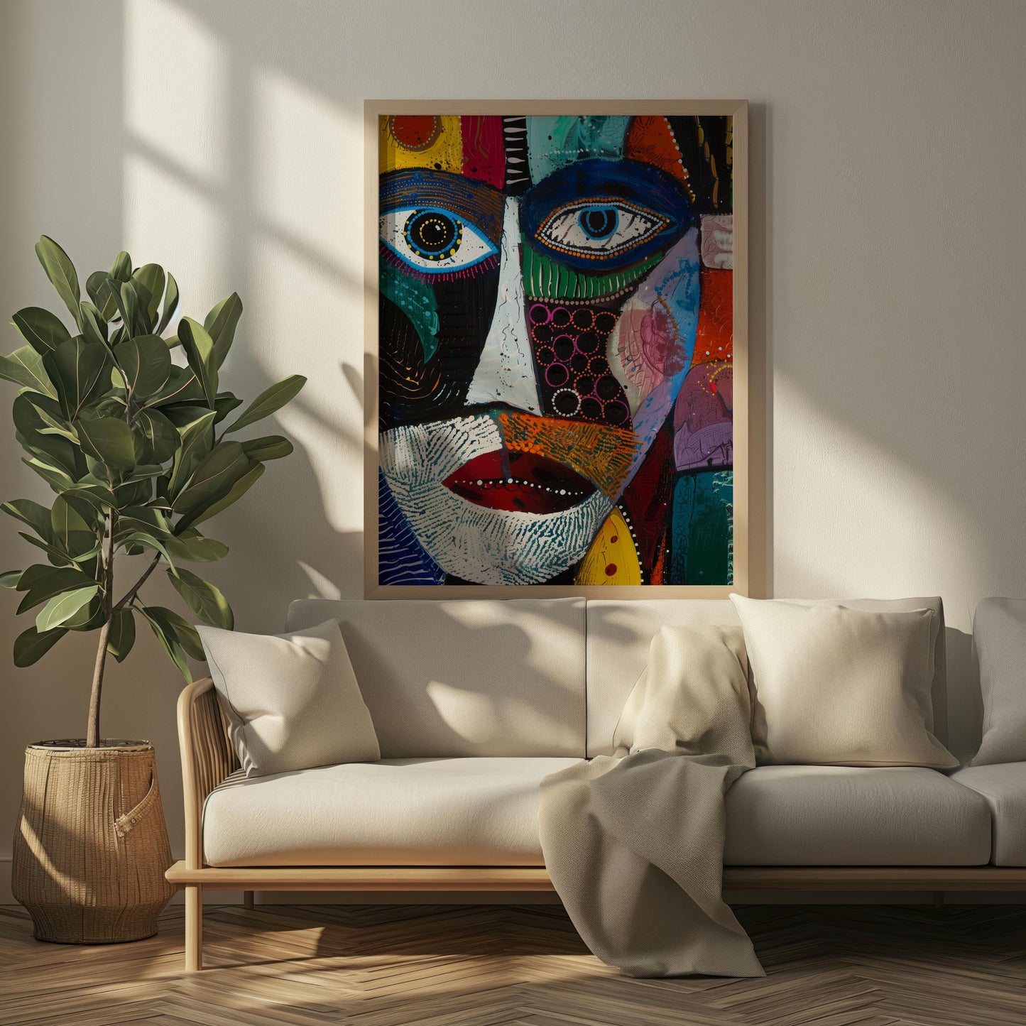 Kaleidoscope Vision | Wooden Framed Poster