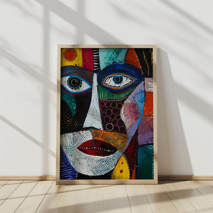 Kaleidoscope Vision | Wooden Framed Poster