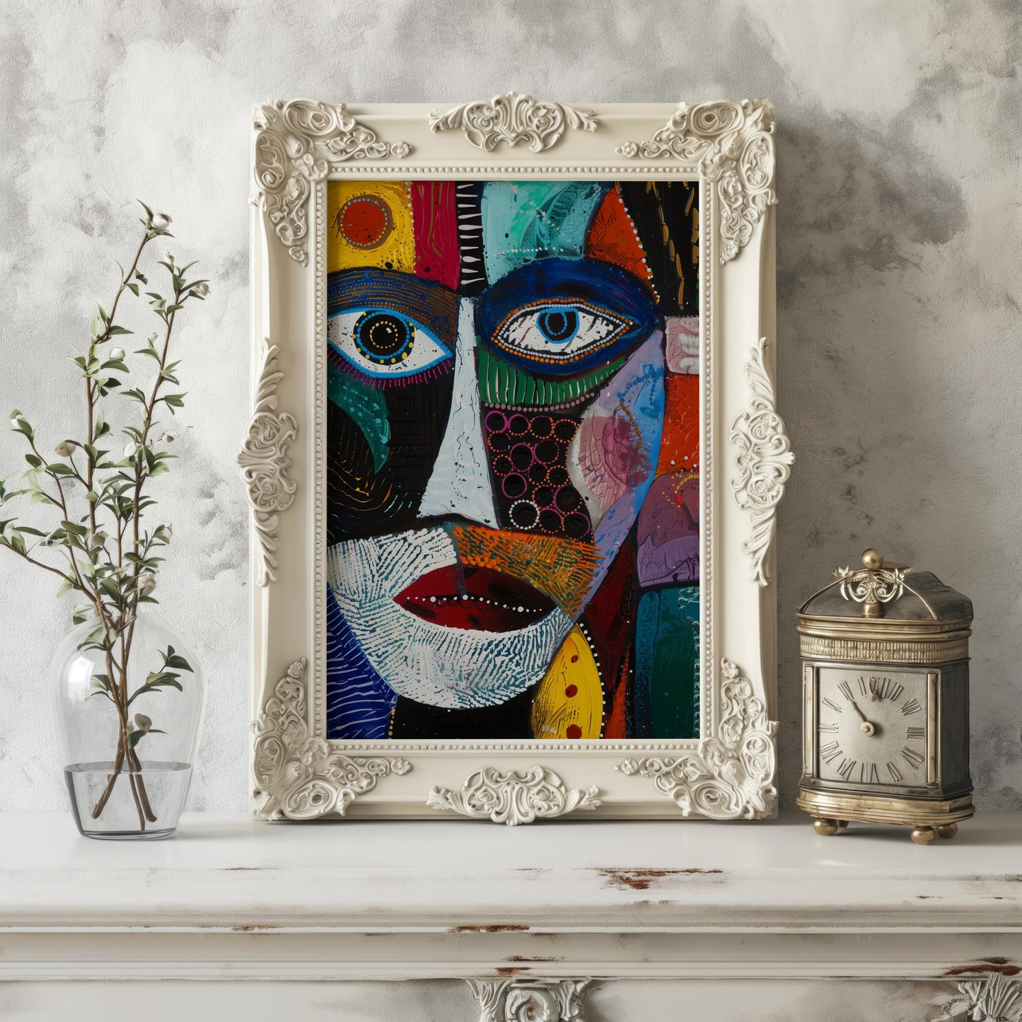 Kaleidoscope Vision | Wooden Framed Poster