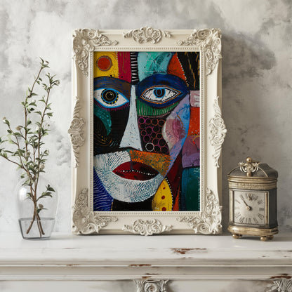 Kaleidoscope Vision | Wooden Framed Poster