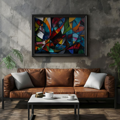 Kaleidoscope Dreamscape | Brushed Aluminum Print