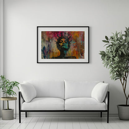 Reign of Colors | Brushed Aluminum Print