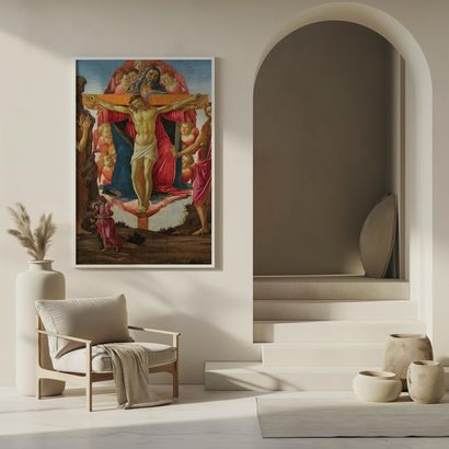 Trinity with Saint Mary Magdalene | Canvas