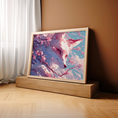 Spring's Whisper | Wooden Framed Poster