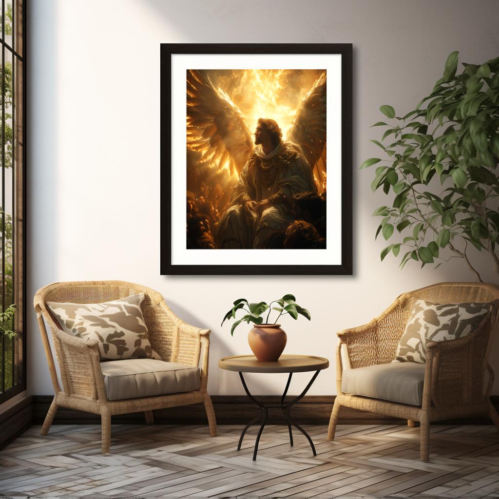 The Radiant Guardian | Acrylic Print