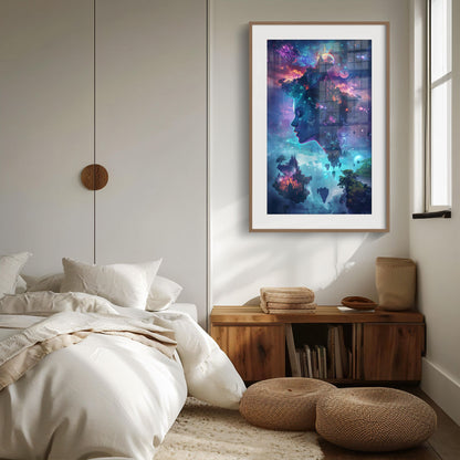 Cosmic Dreamscape | Metal Framed Poster