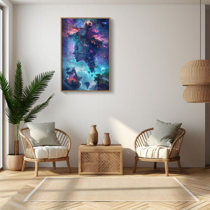 Cosmic Dreamscape | Metal Framed Poster