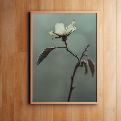 Elegance in Repose | Wooden Framed Poster