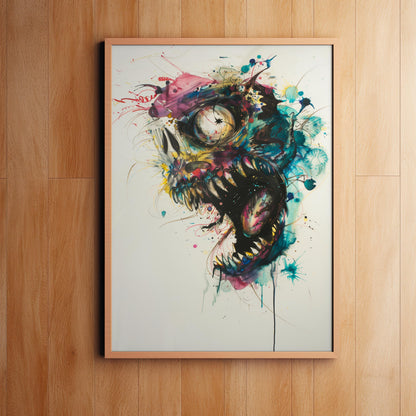 Vortex of the Fantastique | Wooden Framed Poster