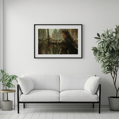 The Resolute Queen | Wooden Framed Poster