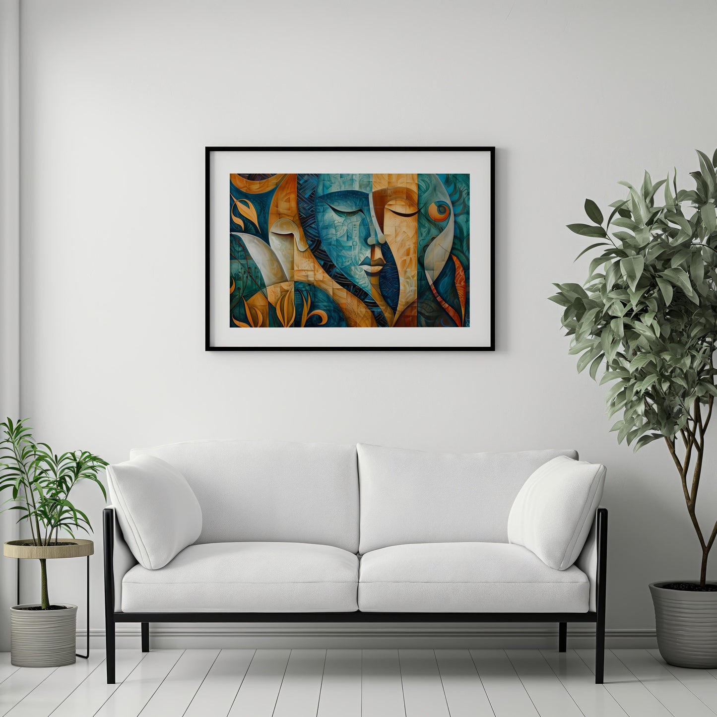 Mystic Mosaic - A Tapestry of Dreams | Premium Wooden Framed Poster