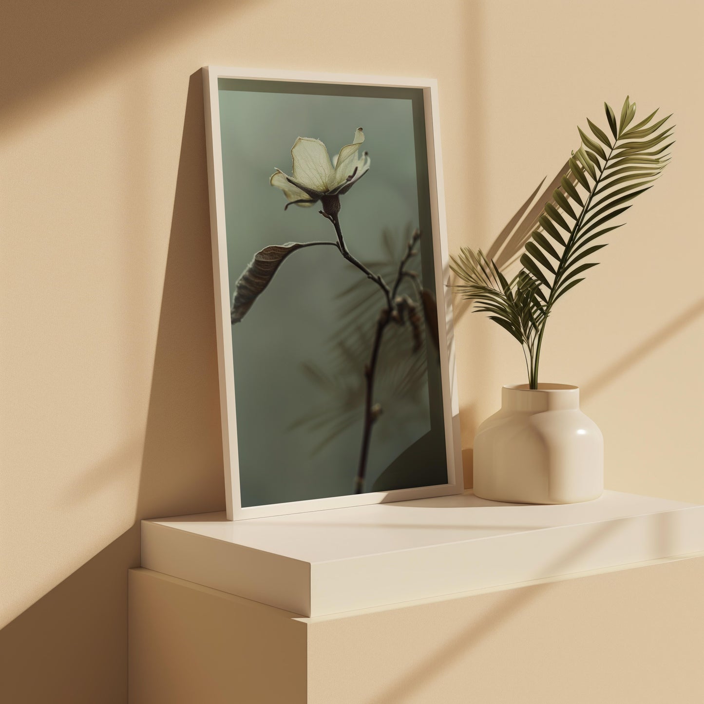 Elegance in Repose | Brushed Aluminum Print