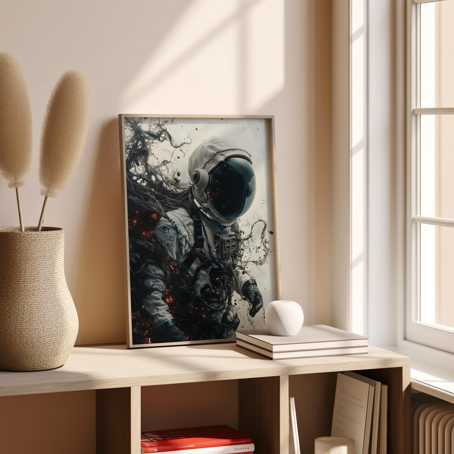 Embrace of the Void | Metal Framed Poster