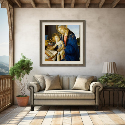 The Virgin and Child< | Aluminum Print