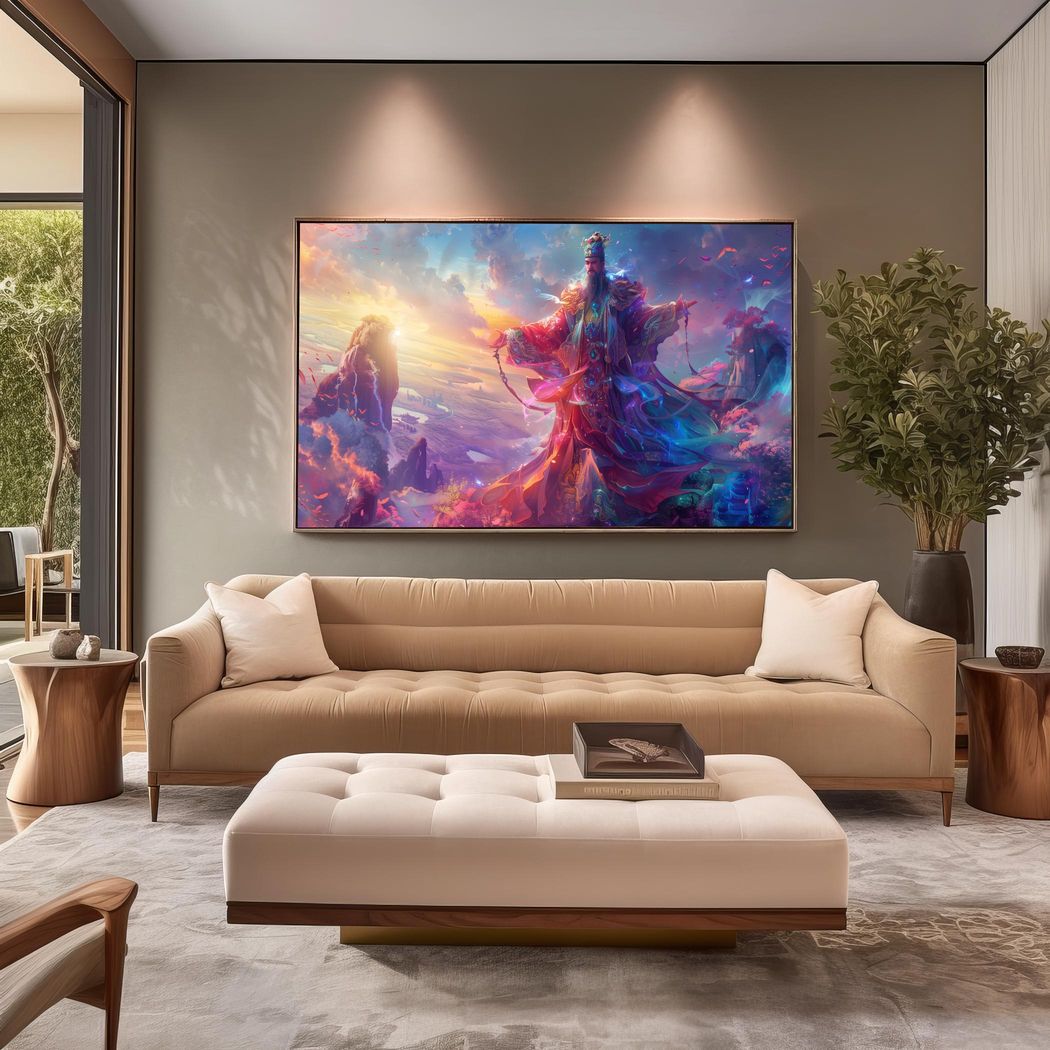 Guardian of the Celestial Realm | Canvas