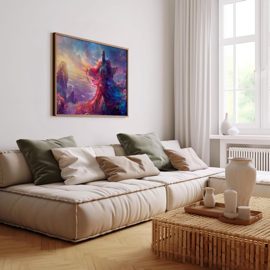 Guardian of the Celestial Realm | Canvas